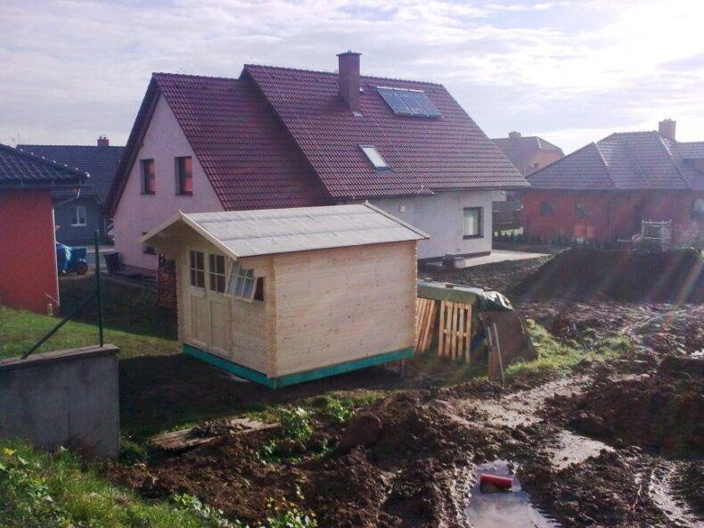 Gartenhaus ADELINA -1 28mm