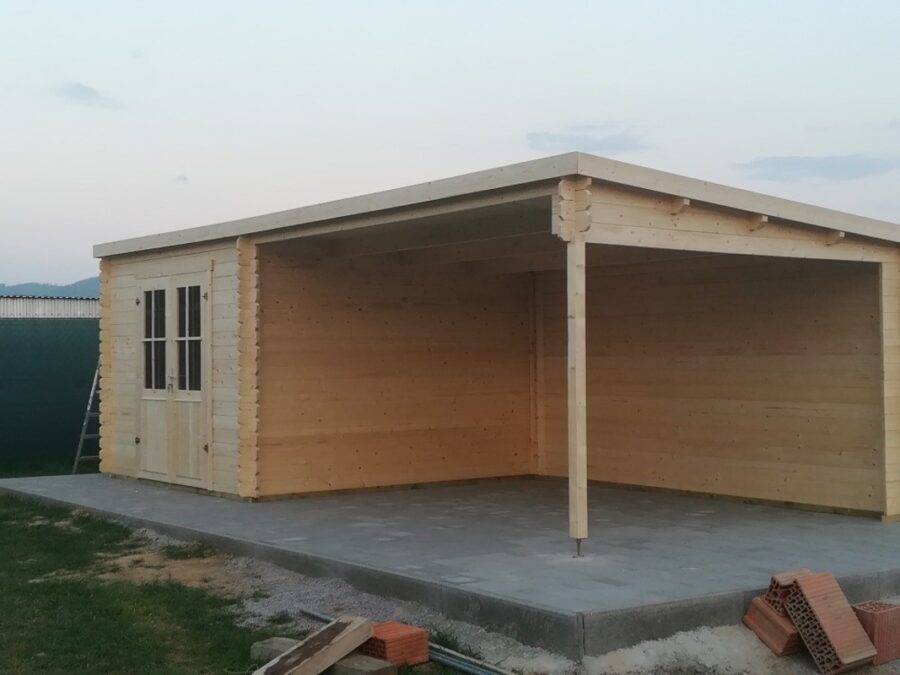 Gartenhaus mit Terrasse St Louis