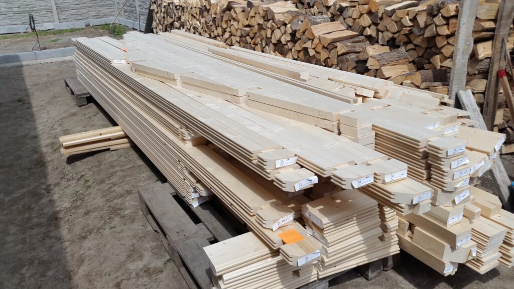 Gartenhaus nach der Lieferung beim Kunden