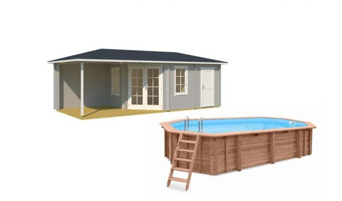 Pools für Gartenbauten