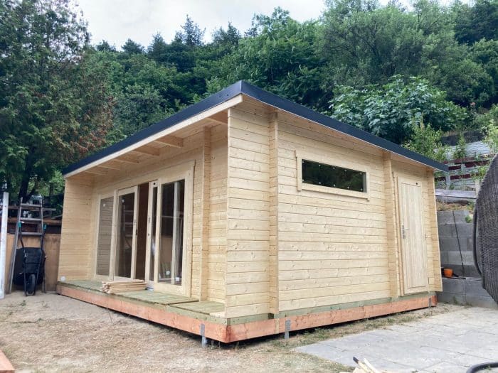 Blog über den Bau von Gartenhäusern JAVA