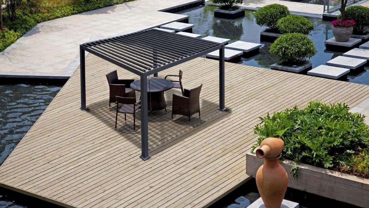 Aluminium-Bioklimatische Pergolas