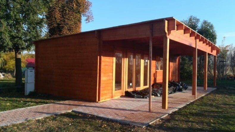 Gartenbau mit Terrasse