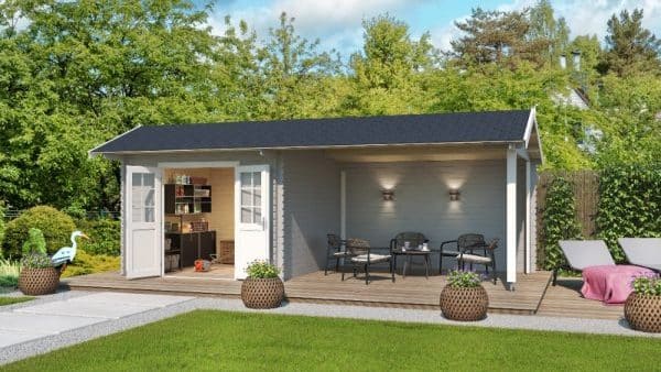 Gartenhaus mit Vordach New York