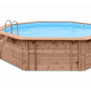 Holzpools Rund